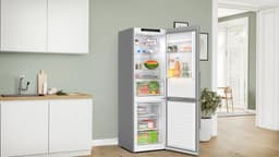 Bosch KGN36VICT - Serie 4 - Koelkast - Koel-vriescombinatie - Total No Frost - nooit meer ontdooien - RVS - Energielabel C - Zeer stil - Extra veel ruimte voor je verse etenswaren met VitaFresh — thumbnail 4