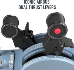 Thrustmaster TCA Officer Pack Airbus Edition - Flight Control Systeem - joytick en Throttle Quadrant - voor PC — thumbnail 9