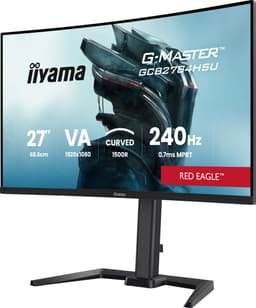 iiyama G-Master GCB2784HSU-B1 Red Eagle - 27 inch - Full HD - VA - 240Hz - Verstelbaar - Curved - HDMI 2.1, HDR10 — thumbnail 4