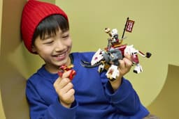 LEGO NINJAGO Zilvar en Grimtak het Drakenbeest Speelgoed Draak voor Kinderen 71863 — thumbnail 2