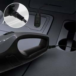 STAUS&BACH Kruimelzuiger met licht - Kruimeldief snoerloos - Handstofzuiger voor auto - SuperNova - Zwart/Grijs — thumbnail 10