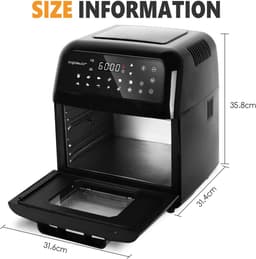 Heteluchtfriteuse 10L met 14-in-1 Functies en Digitale Touchscreen — thumbnail 7