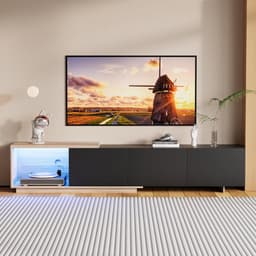 Uittrekbare TV-kast met LED-verlichting en 3 Lades voor Woonkamer - Modern Design — thumbnail 5
