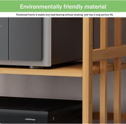 AV Standaard - Hifi Meubel - Entertainment Opbergen - Verrijdbaar Met Wielen - 60x38 cm - Bruin — thumbnail 5