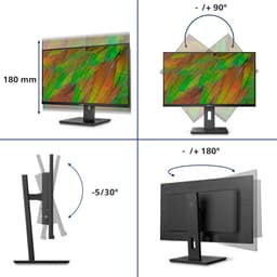 Philips 3000 series 32B1U3900/00 computer monitor 80 cm (31.5") 3840 x 2160 Pixels 4K Ultra HD LCD Zwart — thumbnail 5