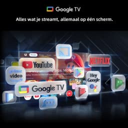 CHiQ L43QST - Smart TV 43 Inch - QLED Pro Google TV - Full HD - Randloos Metal Design - Dolby Audio - Nieuw — thumbnail 9