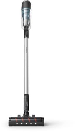 Philips Steelstofzuiger Met Dweilfunctie XC3133/01 - Draadloos - Zuigmond met LED verlichting - Zonder Zak - Handstofzuiger - Alle Vloertypen - Matzwart — thumbnail 10