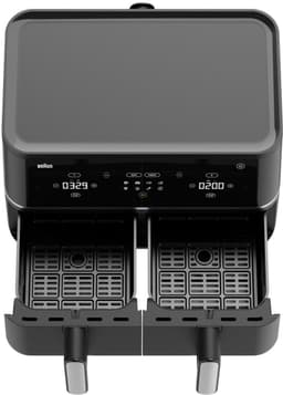 Braun TwinCook 5 TD5030IBK - Dubbele Airfryer - 10 L - 2x5L Vaatwasbestendige Lades - 2400 W — thumbnail 7