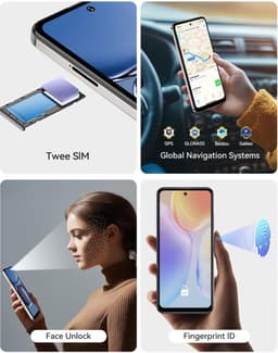 HOTWAV Note 13 Max mobiele telefoon senioren - Smartphone - 256GB - Goud - mobiele telefoon zonder abonnement - 2 jaar garantie - Met Transparante Hoes - 4G Dual SIM — thumbnail 9