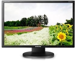 Samsung 2443BW 24� widescreen LCD monitor 24" Zwart — thumbnail 1