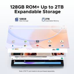 Doogee U10 - Tablet - Android15 - 16GB RAM + 128GB ROM (2TB TF) - 10 Inch IPS HD - 5060mAh - 2.0 GHz WIFI6 - 5060mah - 8mp+ 5mp - Groen — thumbnail 5