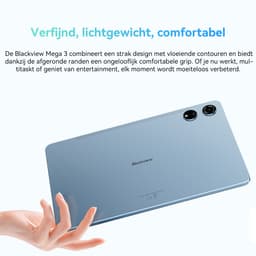 Blackview MEGA 3 Tablet - Android 15 - 12.1 Inch - 36GB RAM - 256GB ROM - Dual 4G LTE - 8800mAh - 13MP+50MP Camera - Blauw — thumbnail 11