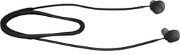 kwmobile Strap Compatible with Sony WF-C700N - Silicone Cord Holder for Wireless Earphones - Black — thumbnail 1