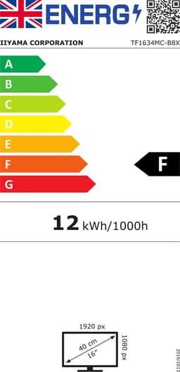 iiyama ProLite TF1634MC-B8X - LED-Skaer — thumbnail 7