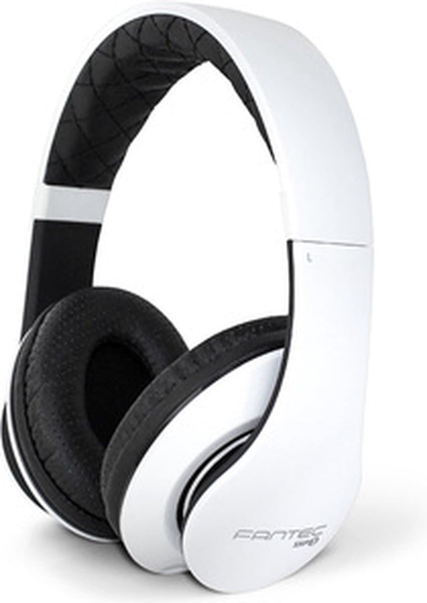 Fantec SHP-3 Stereo Koptelefoon - wit/zwart — afbeelding 1