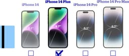 Apple iPhone 14 Plus - 128GB - Middernacht — thumbnail 2