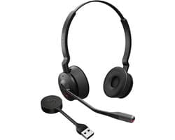 Hoofdtelefoon met microfoon Jabra Engage 55 Zwart
