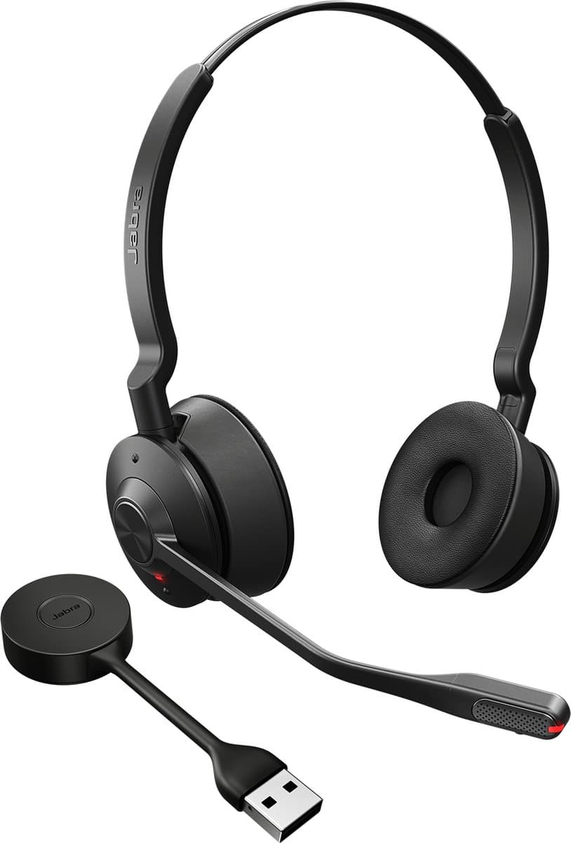 Hoofdtelefoon met microfoon Jabra Engage 55 Zwart — afbeelding 1