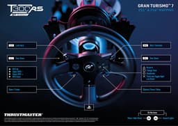 Thrustmaster T300 RS GT Force Feedback Racestuur - Inclusief 3 Pedalen (T3PA) - Geschikt voor PS5 / PS4 / PC - 3,9 Nm - Geschikt voor Forza Horizon 6 (PC) — thumbnail 9