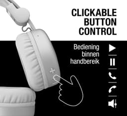 Fresh ‘n Rebel Code Core – Draadloze on-ear koptelefoon – Bluetooth - 30 uur Speeltijd - Ice Grey — thumbnail 2