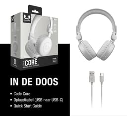 Fresh ‘n Rebel Code Core – Draadloze on-ear koptelefoon – Bluetooth - 30 uur Speeltijd - Ice Grey — thumbnail 3