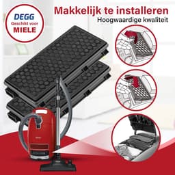 DEGG® – HEPA Filter Geschikt voor Miele Stofzuiger – Vervangt SF-HA 50 – Voor Complete C3, C2, Compact C2, S8, S6, S5 – Premium Kwaliteit – 2 STUK(S) — thumbnail 7