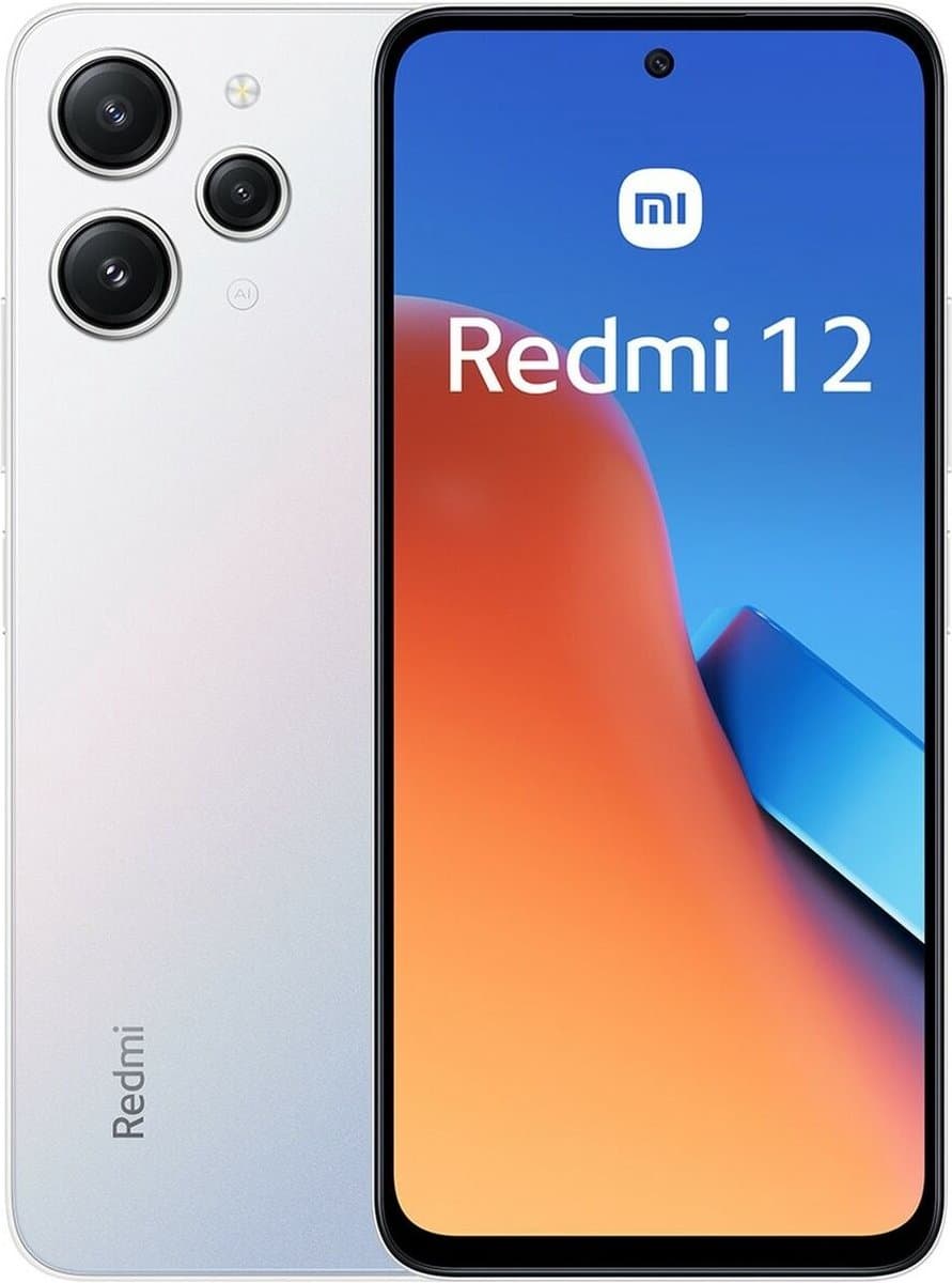 Smartphone Xiaomi REDMI 12 6,79" Silver 4 GB RAM 128 GB — afbeelding 1