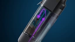 Philips Steelstofzuiger met Dweilfunctie XW7110/01 - Stofzuigen en Dweilen - Draadloos - Zonder Zak - Alle Vloertypen – LCD Scherm – Zelfreinigend - Grijs — thumbnail 19