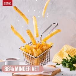 DistinQ Heteluchtfriteuse compact- Airfryer - 4 liter inhoud - Digitaal display - Zwart — thumbnail 6