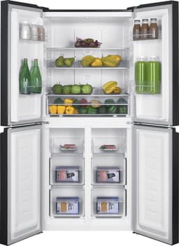 Bella BMD-448DDI - Amerikaanse Koelkast - 4 Deuren - No-Frost - Digitaal Display - 362 liter - Dark Inox — thumbnail 7