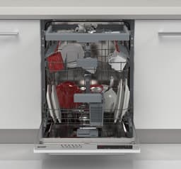 Sharp QWNI1EI45EXEU - inbouw vaatwasser - 60cm breed - energie label E - topsproeier en besteklade — thumbnail 5