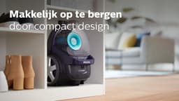 Philips Stofzuiger zonder Zak FC9556/09 - Alle Vloertypen - Sterke Zuigkracht - Met H13 Allergiefilter - 3 Extra Mondstukken - Blauw — thumbnail 18