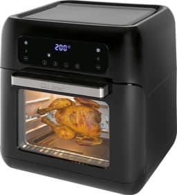 Clatronic FR 3747 H hetelucht-friteuse, olie- en vetvrij, 11 liter, sensor touchbediening, LED-display, zwart — thumbnail 1