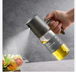 Ziva Olie Sprayfles Wit – Herbruikbare Olie Sprayer – Voor Perfecte Dosering van Olie bij Koken, Grillen en Bakken – BPA-vrij – Geschikt voor Airfryers, Pannen en Barbecues – Ideaal voor Philips, Ninja, Tefal, Cosori, Moulinex, Princess en Inventum — thumbnail 4