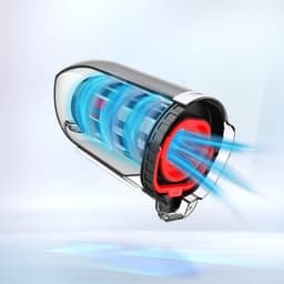 2-in-1 Oplaadbare Draadloze Stofzuiger Max. 16 V - Blauw — thumbnail 2