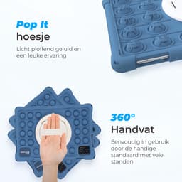 ATouch Combipakket - Kindertablet Tab 10 Pro + Kinderkoptelefoon - Volumebegrenzing - 128GB+64SD - Vanaf 3 jaar - Navy — thumbnail 14
