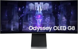 Samsung Odyssey G8 LS34BG850SUXEN - QHD Ultrawide OLED Smart Monitor - Apple AirPlay - Tizen - Wi-Fi - 175Hz - 34 inch — thumbnail 8