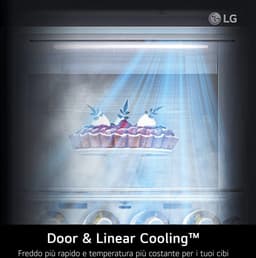 LG InstaView GMG860EPBE 508L French door - Amerikaanse koelkast - InstaView™ om snel binnen te kijken - DoorCooling+™ voor snellere en gelijkmatige koeling tot aan de deur - Ijs en waterdispenser - Zwart — thumbnail 14