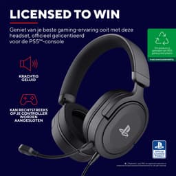 Trust GXT498 Forta - Licenced Gaming Headset - Geschikt voor Playstation 5 - PS4/PS5 - Zwart — thumbnail 4