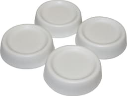 Scanpart trillingsdempers wasmachine rond - Geschikt voor AEG Bosch Miele Samsung Siemens - Wit - Universeel - Set van 4 stuks — thumbnail 3
