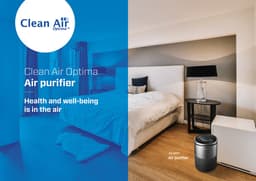 Clean Air Optima® CA-503T Compact Smart - Intelligente HEPA UV-C Ionisator Luchtreiniger - 360° Airflow - Ultrastil met sleepmode! <10dB(A)! — thumbnail 8
