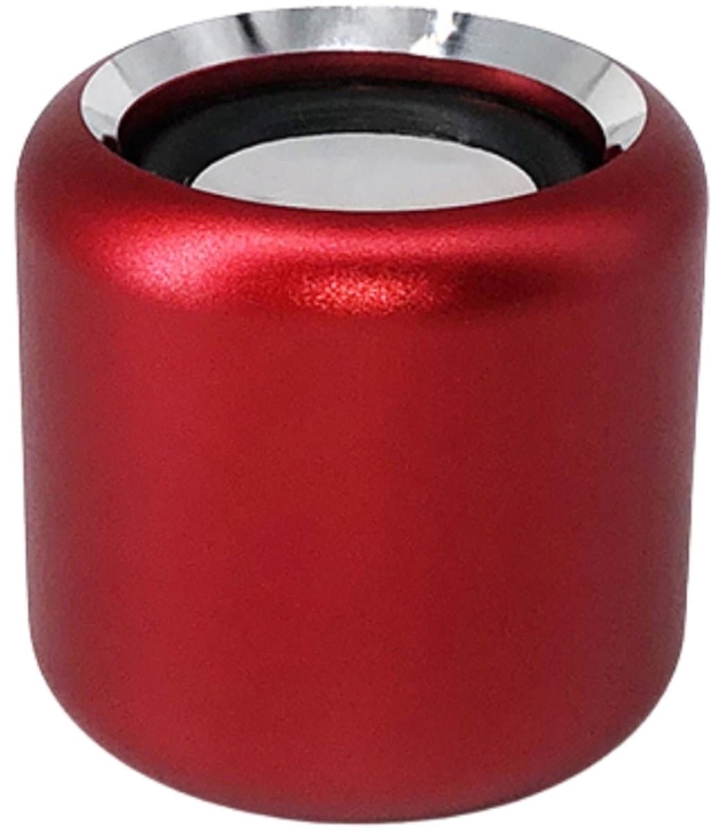 Mini Bluetooth Speaker met Deep Bass – Aluminium Behuizing – TWS Pairing – Compact & Draagbaar - Rood — afbeelding 1