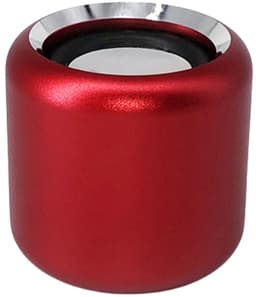 Mini Bluetooth Speaker met Deep Bass – Aluminium Behuizing – TWS Pairing – Compact & Draagbaar - Rood — thumbnail 1