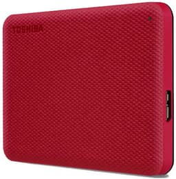 External Hard Drive Toshiba CANVIO ADVANCE Red 4TB USB 3.2 Gen 1 — thumbnail 2