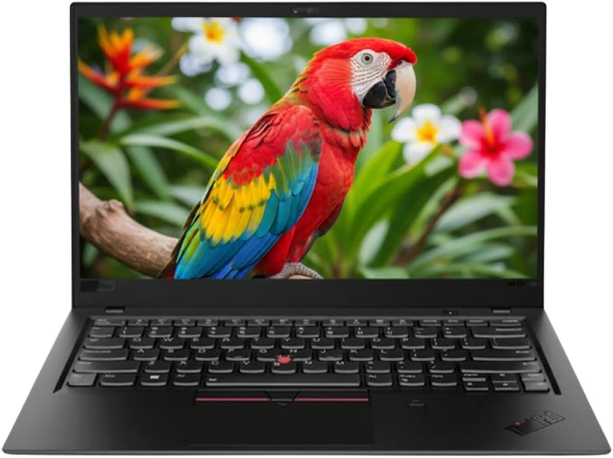 Lenovo ThinkPad X1 Carbon (6th Gen) Intel® Core™ i7 i7-8550U Laptop 35,6 cm (14") Quad HD 16 GB LPDDR3-SDRAM 256 GB SSD Wi-Fi 5 (802.11ac) Windows 10 Pro Zwart — afbeelding 1