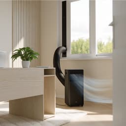 MOA Mobiele Airco - 9.000 BTU - 3-in-1 - Met Afstandbediening - Tot 30m² - Airconditioner met Ontvochtigingsfunctie - Raamafdichtingskit - Zwart — thumbnail 10