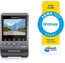 VIOFO A329S 1CH - 4K 60FPS Dashcam - Inclusief CPL filter - 2025 — thumbnail 1