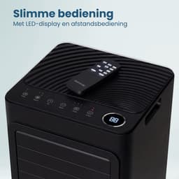 Auronic Mobiele Airco - 7.000 BTU - 3-in-1 - Airconditioning met 2 Raamafdichtingskits - Ventilator - Ontvochtiger - Tot 20m² - Zwart — thumbnail 10