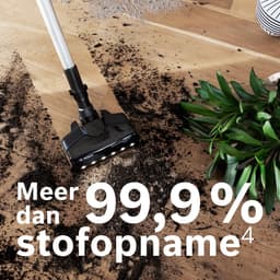 Bosch Unlimited 7 – Steelstofzuiger Draadloos 220W – Draadloze Stofzuiger – Op Accu – Zonder Zak – BBS711W — thumbnail 11