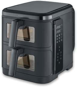 Severin FR 2468 S-Fry Duo Stack - Dubbele Airfryer- Heteluchtfriteuse - 2x 5,5 Liter boven elkaar - Ruimtebesparend — thumbnail 9
